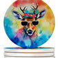 Hippie Animals Large Sandstone Coasters - Pets Perfect