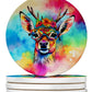 Hippie Animals Large Sandstone Coasters - Pets Perfect
