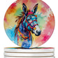 Hippie Animals Large Sandstone Coasters - Pets Perfect