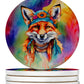 Hippie Animals Large Sandstone Coasters - Pets Perfect