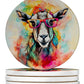 Hippie Animals Large Sandstone Coasters - Pets Perfect