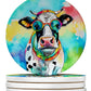 Hippie Animals Large Sandstone Coasters - Pets Perfect