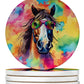 Hippie Animals Large Sandstone Coasters - Pets Perfect