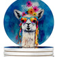 Hippie Animals Large Sandstone Coasters - Pets Perfect