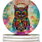 Hippie Animals Large Sandstone Coasters - Pets Perfect