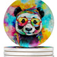 Hippie Animals Large Sandstone Coasters - Pets Perfect