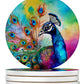 Hippie Animals Large Sandstone Coasters - Pets Perfect