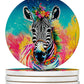 Hippie Animals Large Sandstone Coasters - Pets Perfect