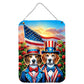American Dog Breeds Wall Art - Patriotic 16x12 Hanging Print for Dog Lovers - Pets Perfect