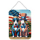 American Dog Breeds Wall Art - Patriotic 16x12 Hanging Print for Dog Lovers - Pets Perfect