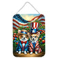 American Dog Breeds Wall Art - Patriotic 16x12 Hanging Print for Dog Lovers - Pets Perfect