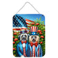 American Dog Breeds Wall Art - Patriotic 16x12 Hanging Print for Dog Lovers - Pets Perfect