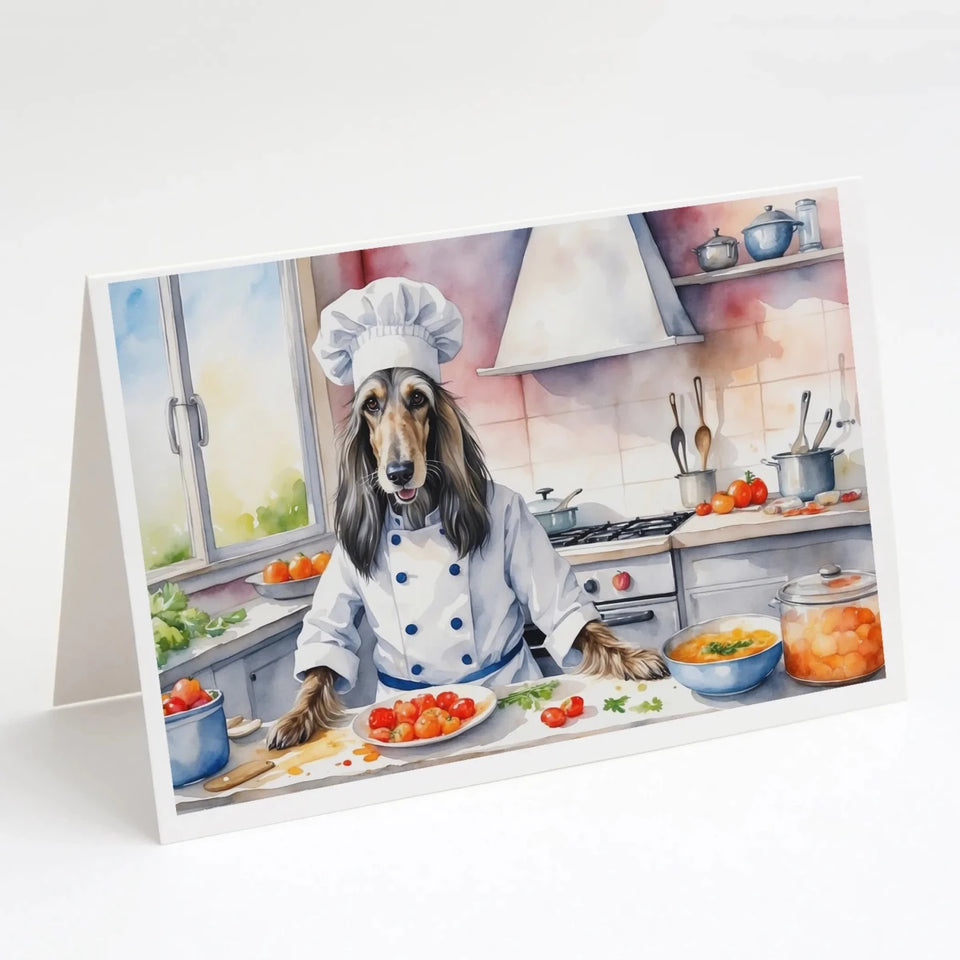 The Dog Chef Greeting Cards - 5 x 7, 8 ct, Airedale terrier 6181, view 3