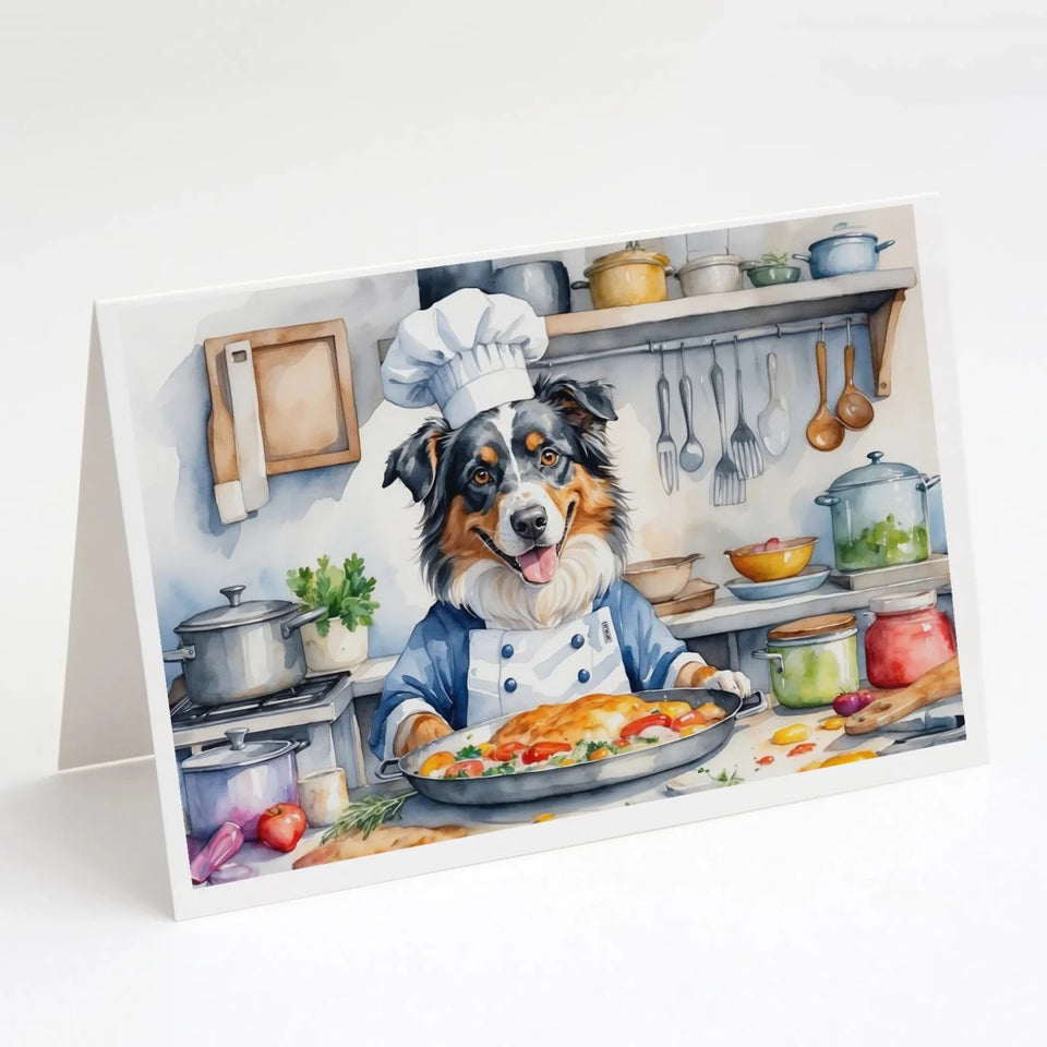 The Dog Chef Greeting Cards - 5 x 7, 8 ct, Australian terrier 6194, view 16