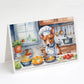 The Dog Chef Greeting Cards - Size: 5X7 | Pack Of: 8 | Collection name: The dog chef - Pets Perfect