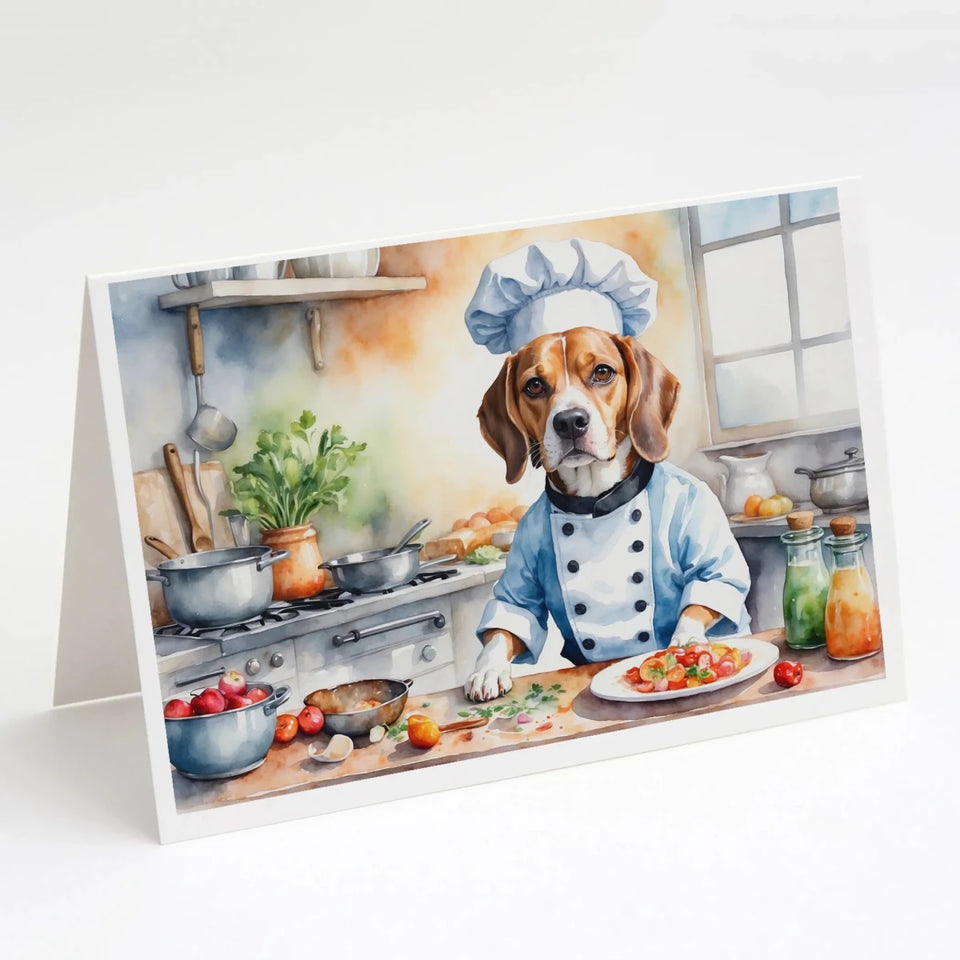 The Dog Chef Greeting Cards - 5 x 7, 8 ct, Bearded collie 6198, view 20