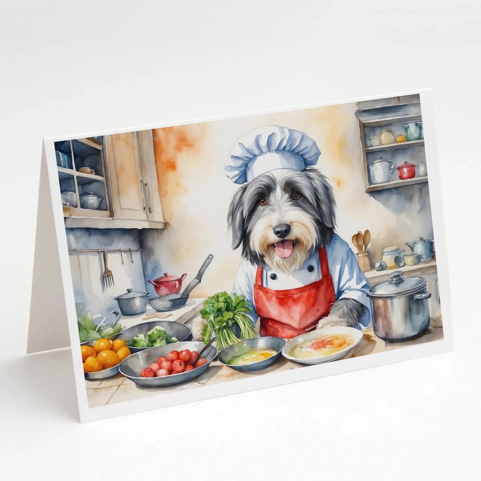 The Dog Chef Greeting Cards - 5 x 7, 8 ct, Bedlington terrier 6199, view 21