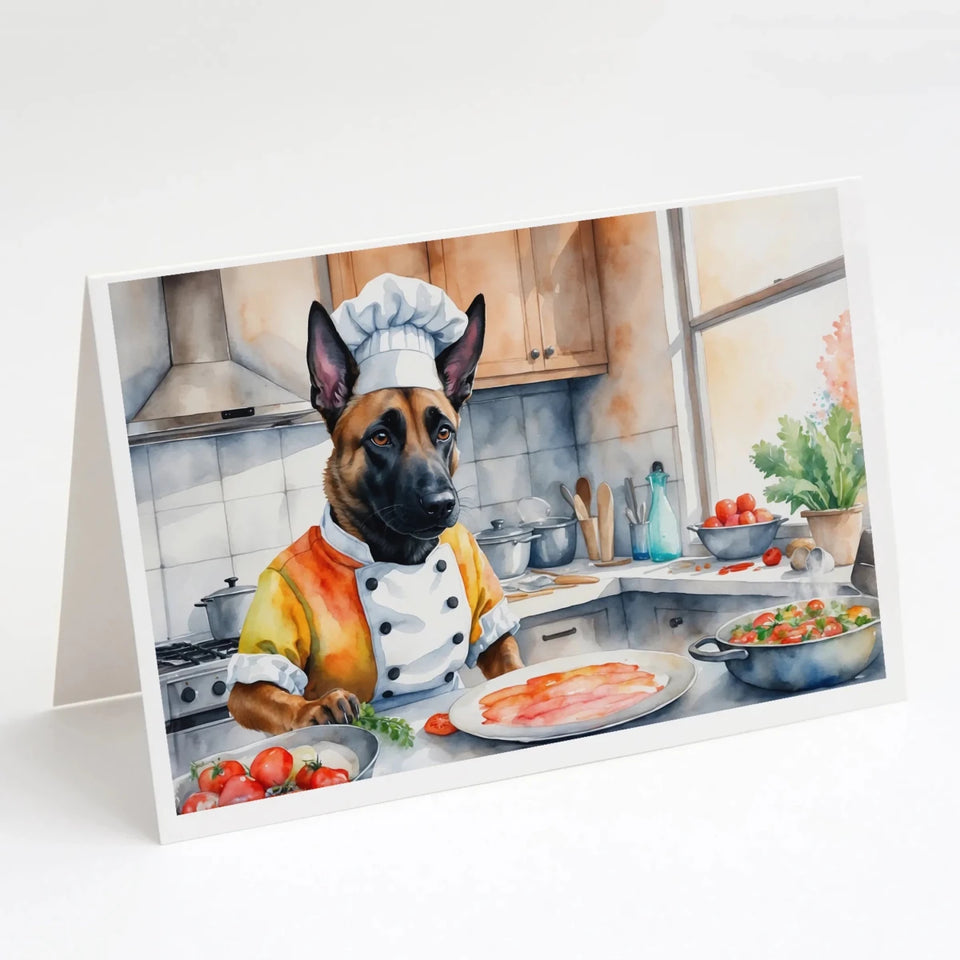 The Dog Chef Greeting Cards - 5 x 7, 8 ct, Belgian sheepdog 6201, view 23