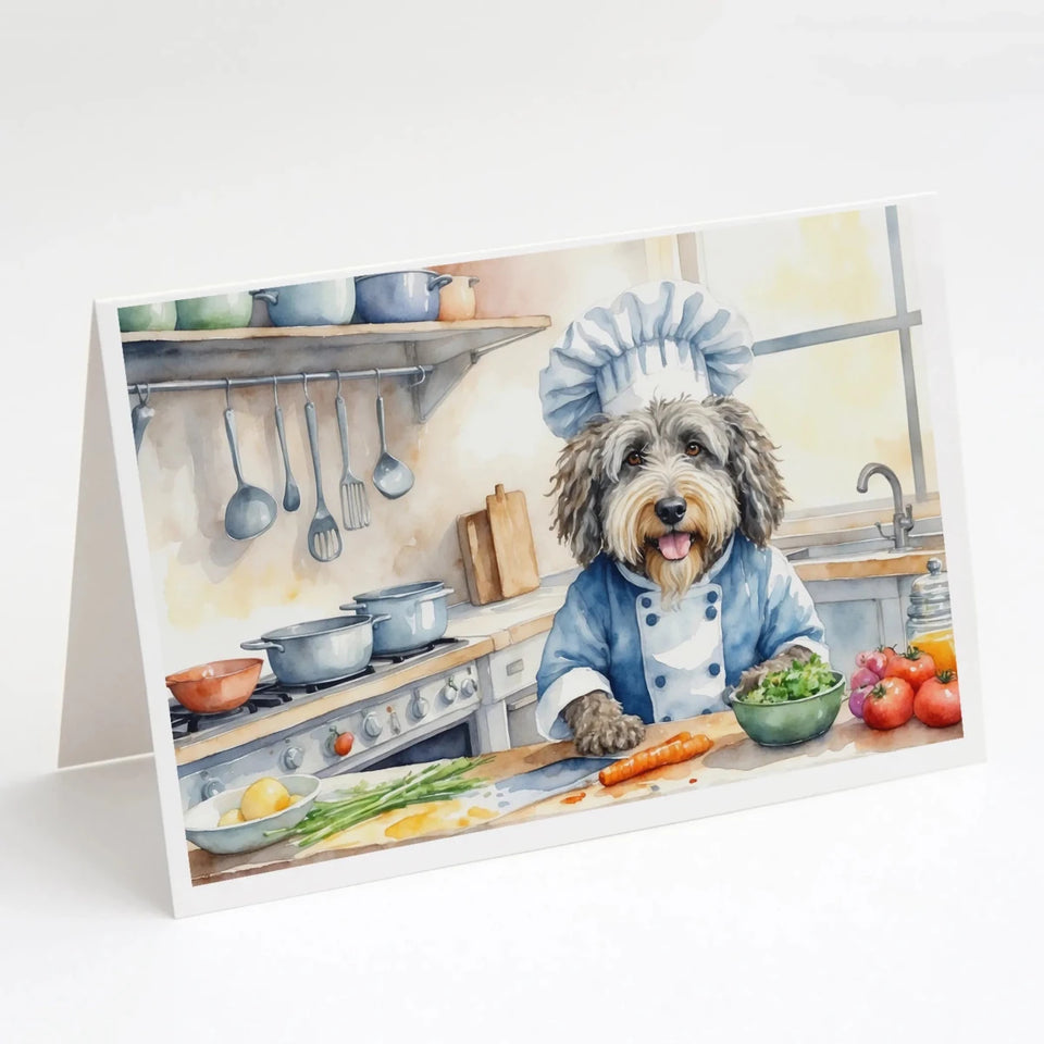 The Dog Chef Greeting Cards - 5 x 7, 8 ct, Bernedoodle 6205, view 27