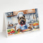 The Dog Chef Greeting Cards - Size: 5X7 | Pack Of: 8 | Collection name: The dog chef - Pets Perfect