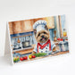 The Dog Chef Greeting Cards - Size: 5X7 | Pack Of: 8 | Collection name: The dog chef - Pets Perfect