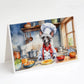 The Dog Chef Greeting Cards - Size: 5X7 | Pack Of: 8 | Collection name: The dog chef - Pets Perfect