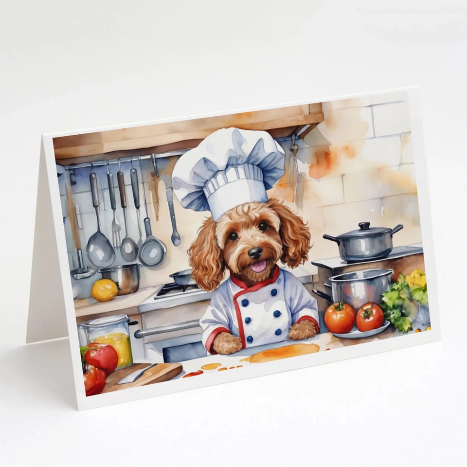 The Dog Chef Greeting Cards - 5 x 7, 8 ct, Cocker spaniel 6234, view 56