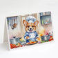 The Dog Chef Greeting Cards - Size: 5X7 | Pack Of: 8 | Collection name: The dog chef - Pets Perfect
