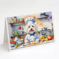The Dog Chef Greeting Cards - Size: 5X7 | Pack Of: 8 | Collection name: The dog chef - Pets Perfect