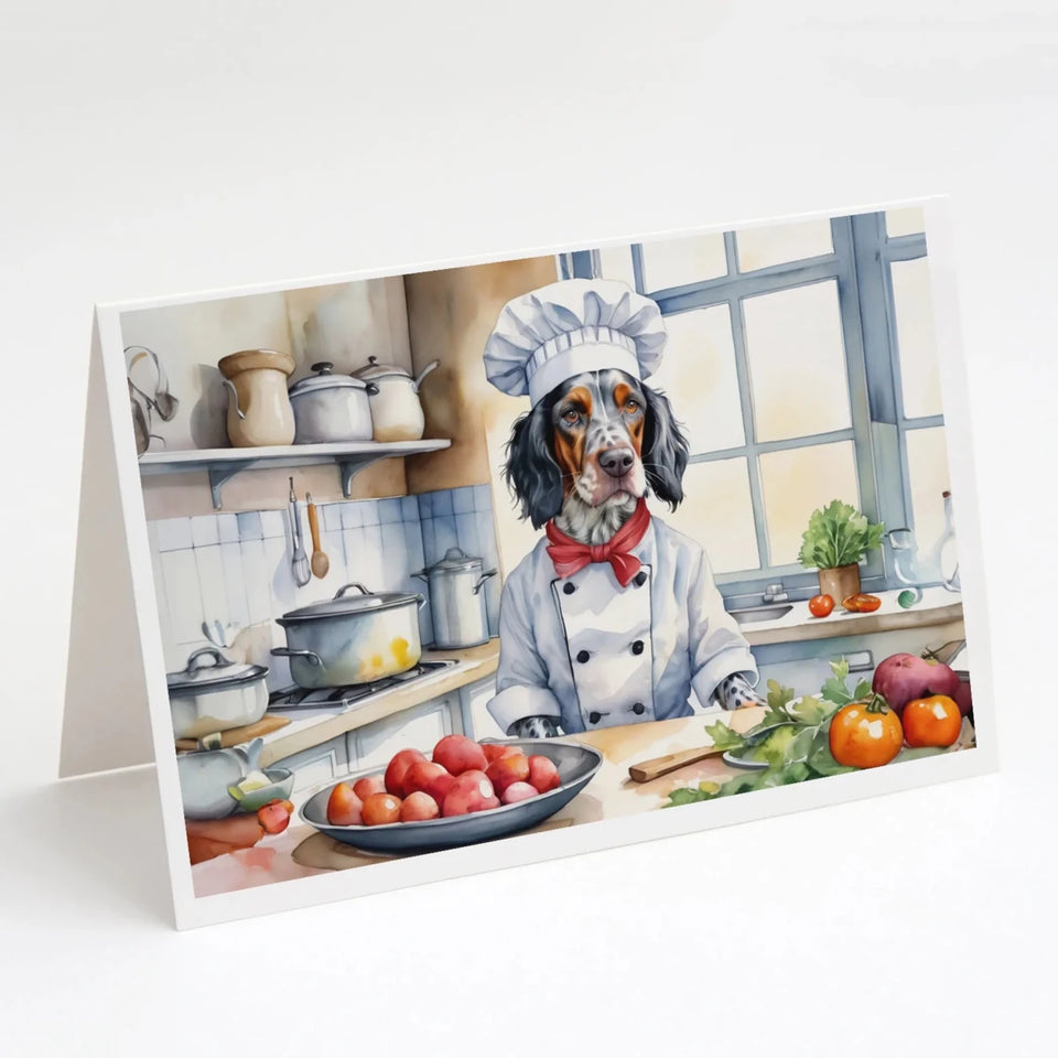 The Dog Chef Greeting Cards - 5 x 7, 8 ct, English springer spaniel 6247, view 69