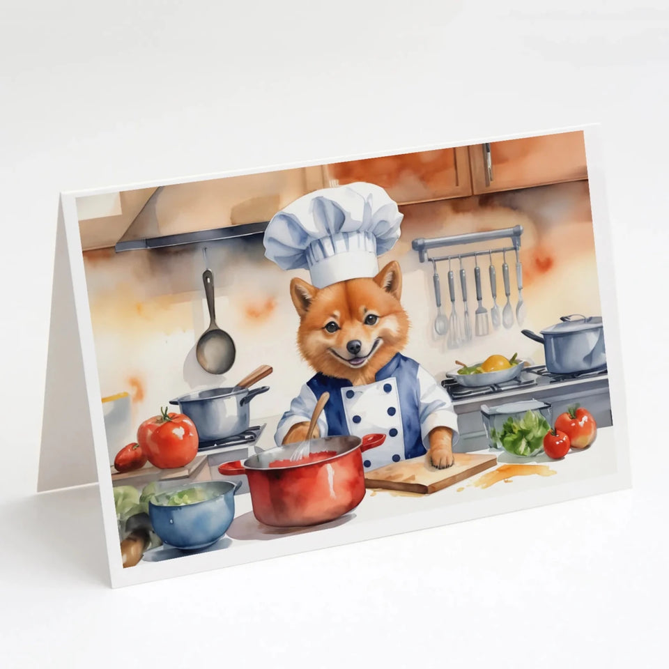 The Dog Chef Greeting Cards - 5 x 7, 8 ct, Flat-coated retriever 6249, view 71