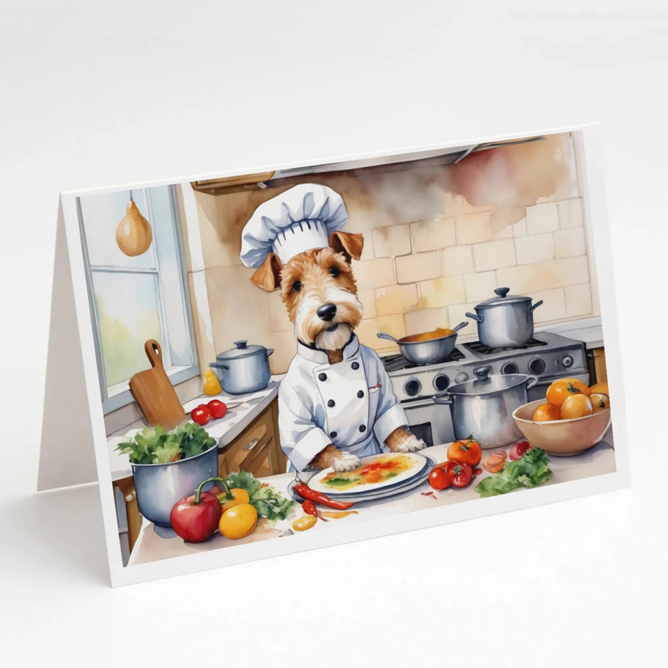 The Dog Chef Greeting Cards - 5 x 7, 8 ct, French bulldog 6251, view 73