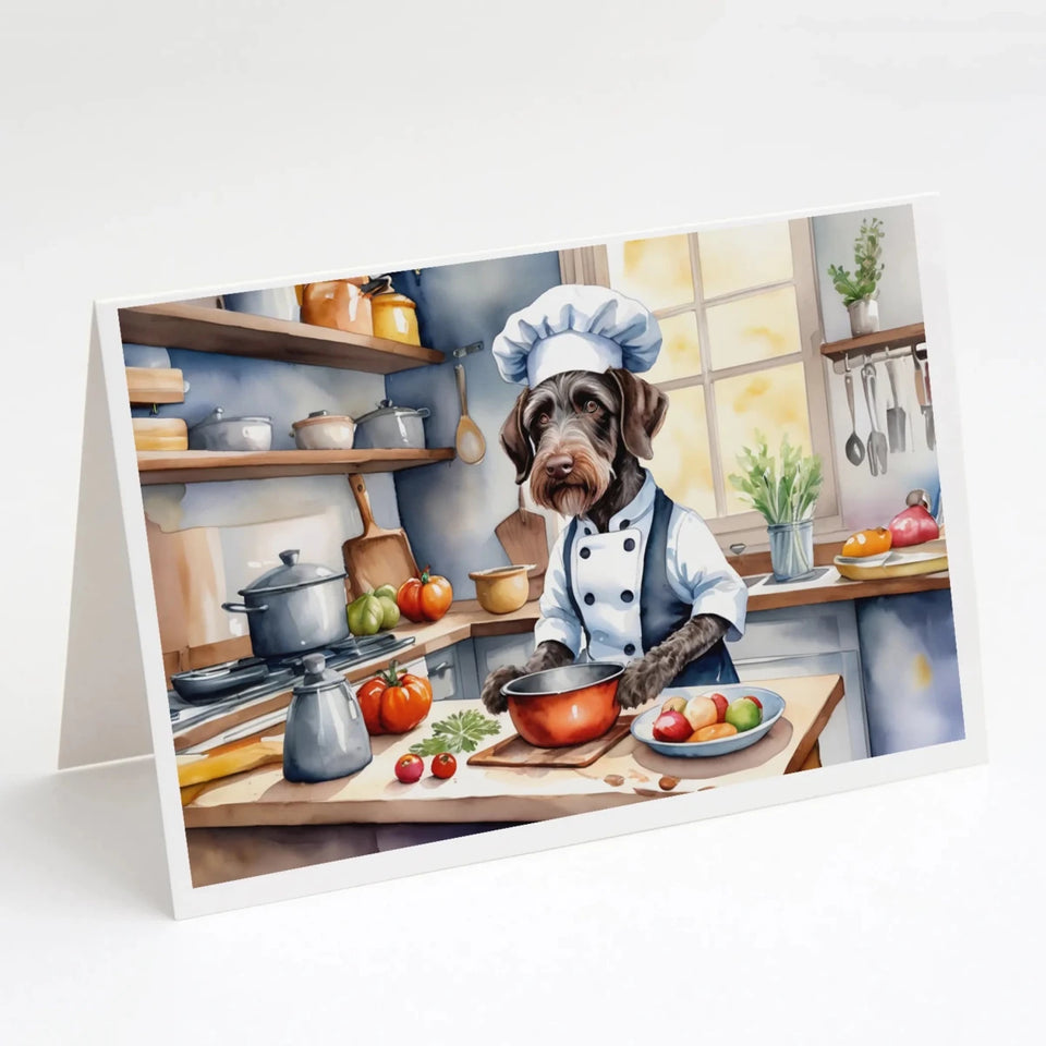 The Dog Chef Greeting Cards - 5 x 7, 8 ct, Giant schnauzer 6256, view 78