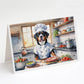 The Dog Chef Greeting Cards - Size: 5X7 | Pack Of: 8 | Collection name: The dog chef - Pets Perfect