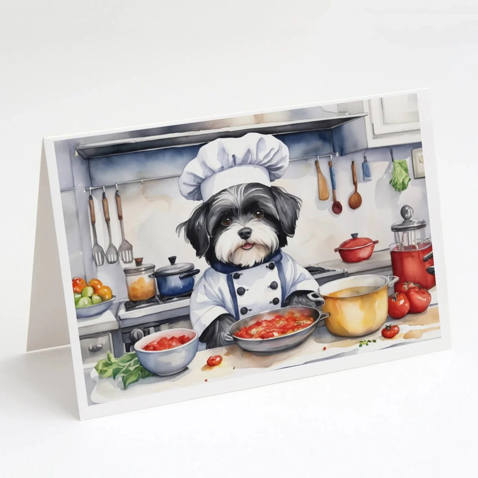 The Dog Chef Greeting Cards - 5 x 7, 8 ct, Irish setter 6266, view 88