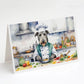 The Dog Chef Greeting Cards - Size: 5X7 | Pack Of: 8 | Collection name: The dog chef - Pets Perfect