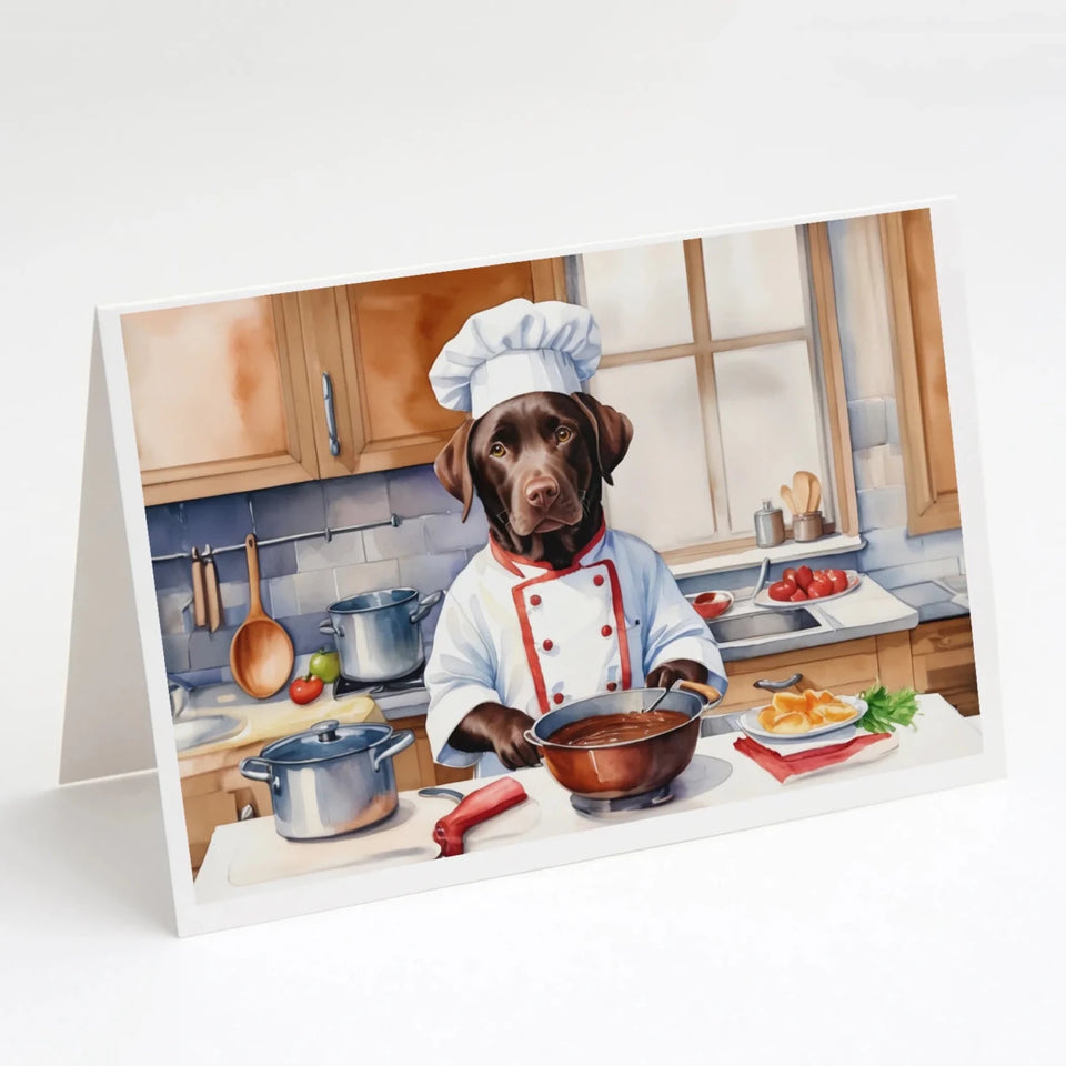 The Dog Chef Greeting Cards - 5 x 7, 8 ct, Labrador retriever 6278, view 100
