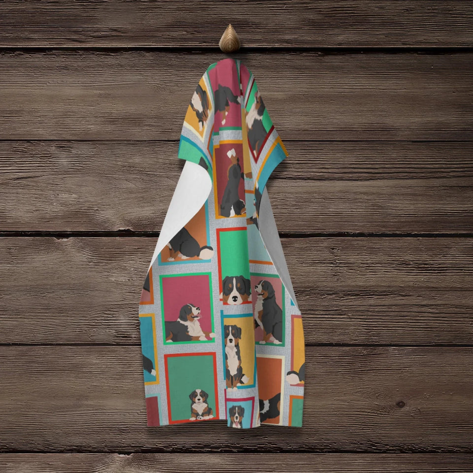 Lots of Dogs Kitchen Towel - 25HX15W, view 91