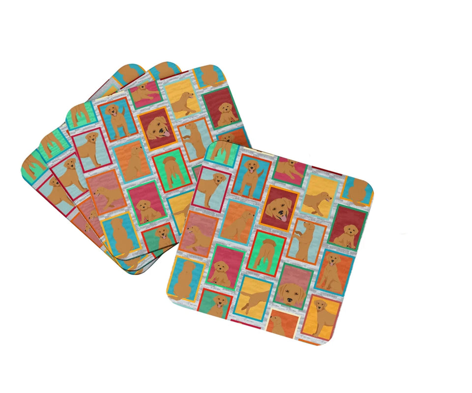 Lots of Dogs Foam Coasters - 3.5, 194030685259/German shepherd, view 10