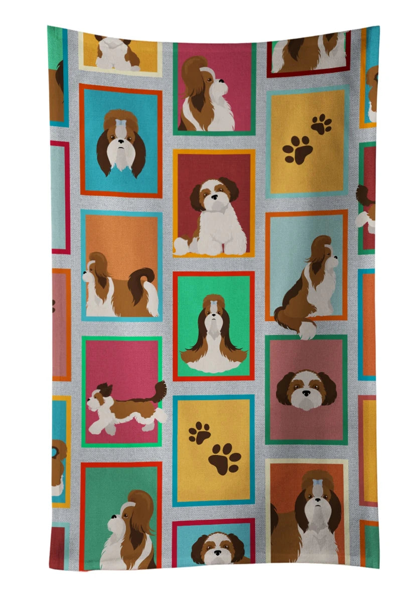 Lots of Dogs Kitchen Towel - 25HX15W, 194030681664/Chihuahua, view 32