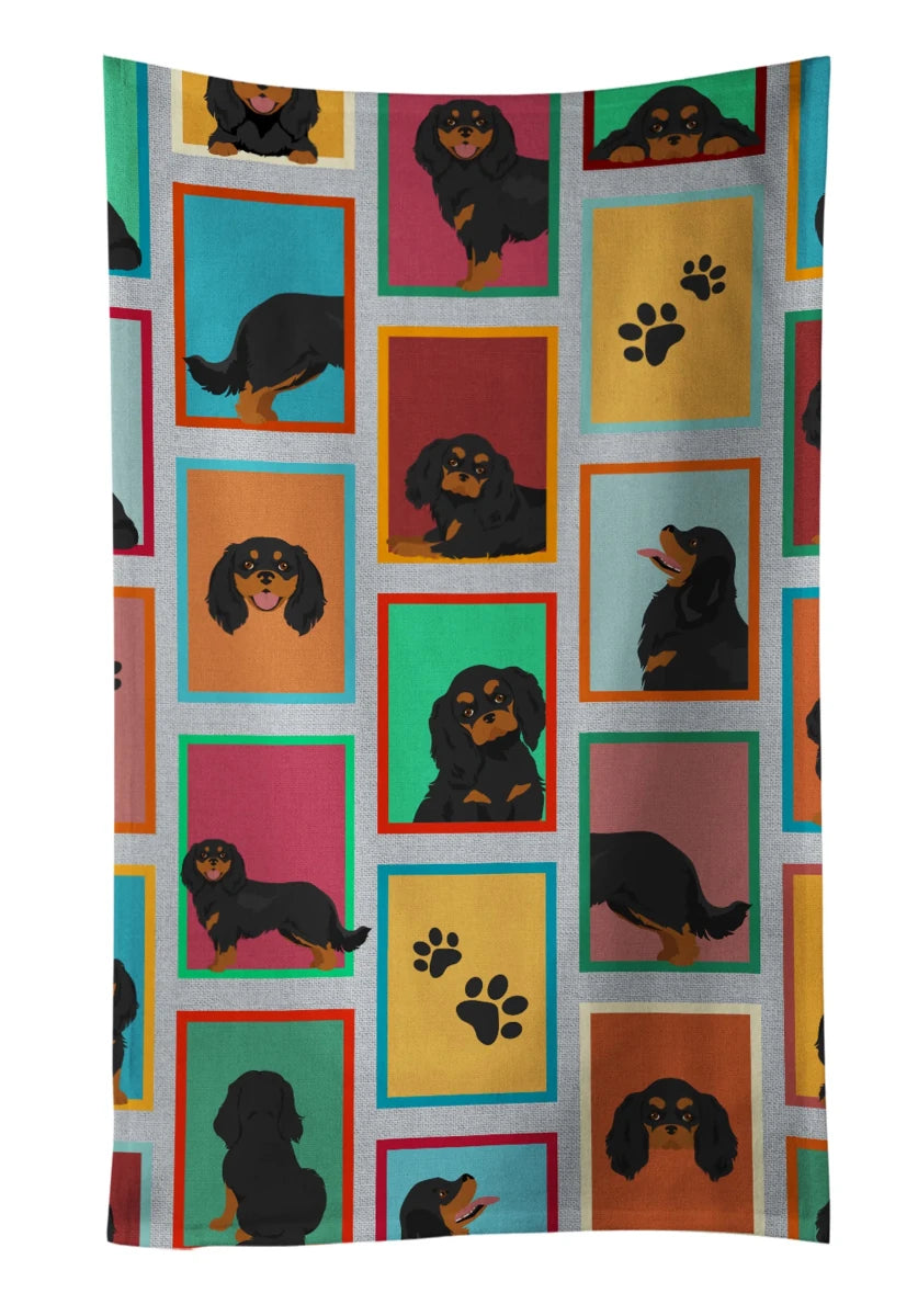 Lots of Dogs Kitchen Towel - 25HX15W, 194030681732/Dachshund - black and tan, view 39