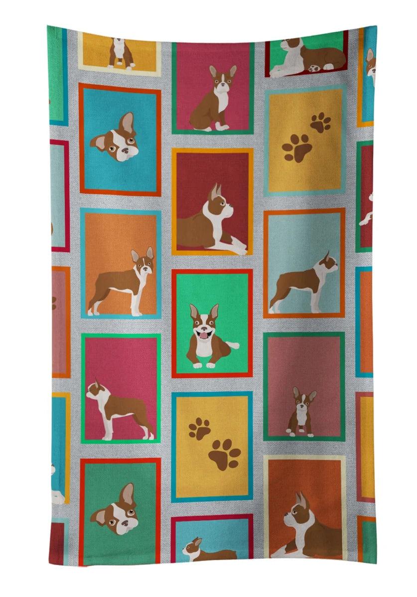 Lots of Dogs Kitchen Towel - 25HX15W, 194030681800/Corgi - cardigan brindle, view 46