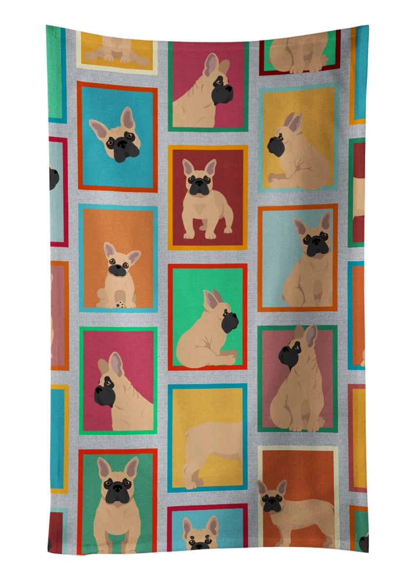 Lots of Dogs Kitchen Towel - 25HX15W, 194030681855/German shepherd - black and silver, view 51