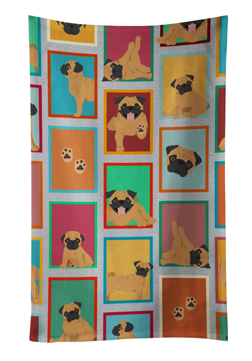Lots of Dogs Kitchen Towel - 25HX15W, 194030681893/Schnauzer - black, view 55