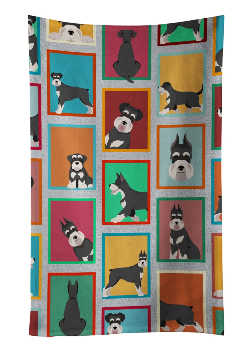 Lots of Dogs Kitchen Towel - 25HX15W, 194030681916/Poodle - standard white, view 57