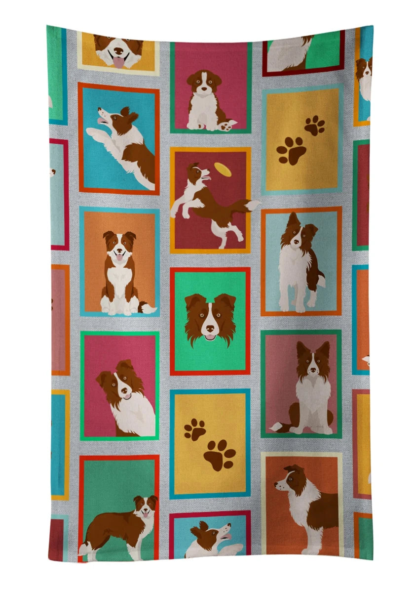 Lots of Dogs Kitchen Towel - 25HX15W, 194030681954/Cavalier spaniel - blenheim, view 61