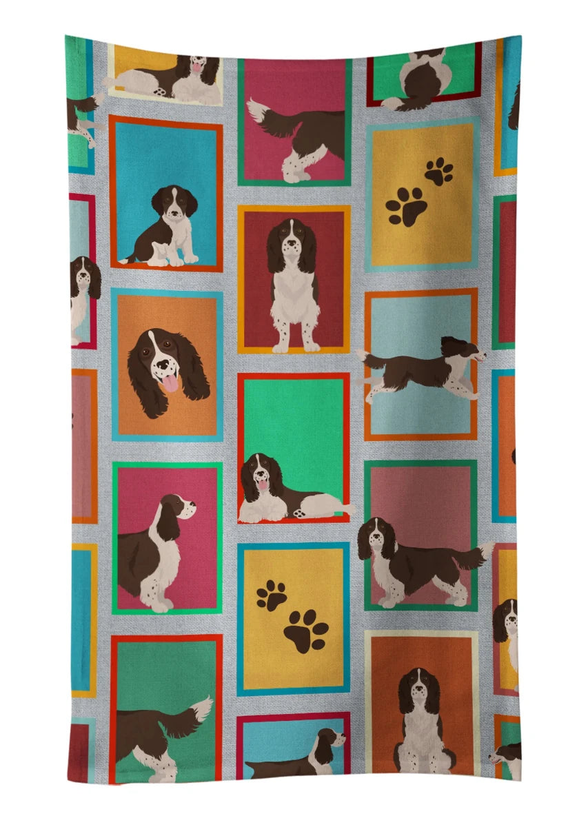 Lots of Dogs Kitchen Towel - 25HX15W, 194030682081/Golden retriever - cream, view 73