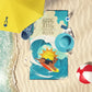 Dog Lover Beach Towel - Premium 60x30 Inch Oversized Surf Towel for Pet Enthusiasts - Size: 60HX130W | Pack Of: 1 | Collection name: Surfer dog ride the wave - Pets Perfect