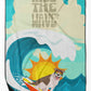 Dog Lover Beach Towel - Premium 60x30 Inch Oversized Surf Towel for Pet Enthusiasts - Size: 60HX130W | Pack Of: 1 | Collection name: Surfer dog ride the wave - Pets Perfect