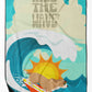 Dog Lover Beach Towel - Premium 60x30 Inch Oversized Surf Towel for Pet Enthusiasts - Size: 60HX130W | Pack Of: 1 | Collection name: Surfer dog ride the wave - Pets Perfect
